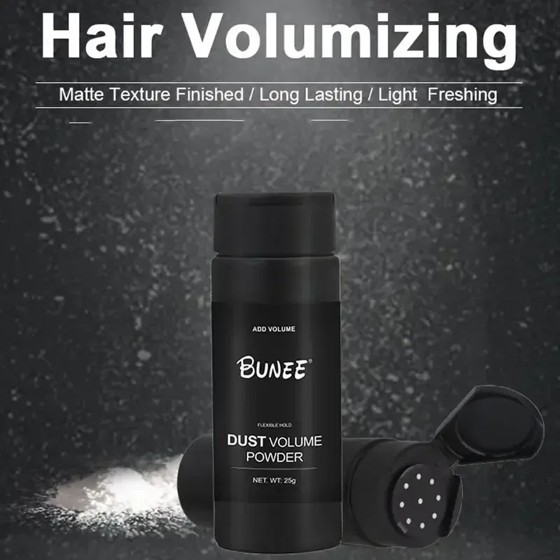Poudre coiffante volumatrice pour cheveux, contrôle de l'huile et tenue longue durée, pour hommes et femmes 2