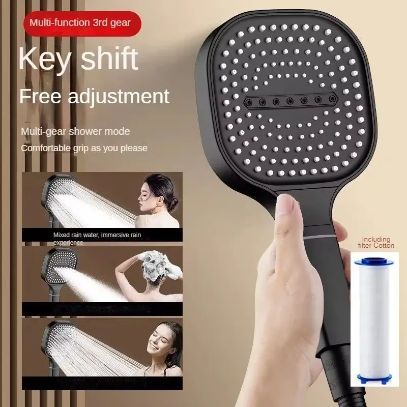Pommeau de douche, détails du design