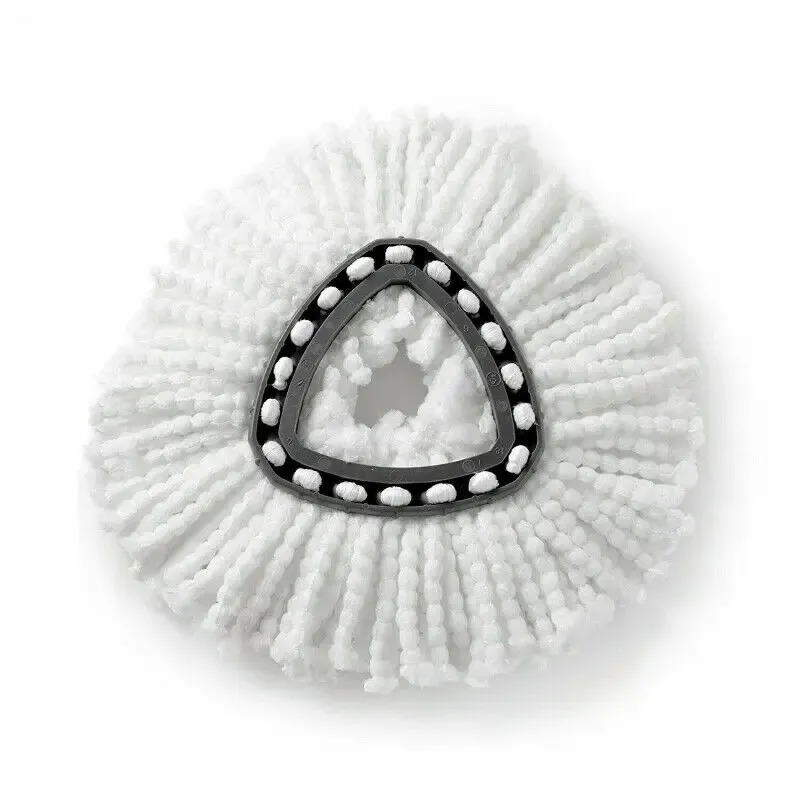 Vadrouille à plat Turbo Microfibre 2 en 1, facile à essorer et à nettoyer, avec recharge de remplacement, tête de vadrouille accessoire, outil de nettoyage domestique 7