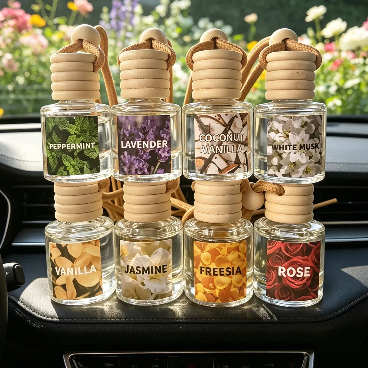 Désodorisant pour voiture aux huiles essentielles botaniques