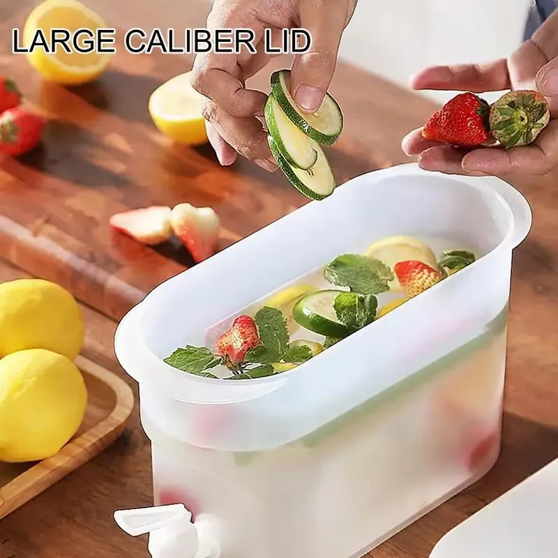 Distributeur de boissons pour réfrigérateur, grande capacité 2,8 L / 5 L, avec robinet 5