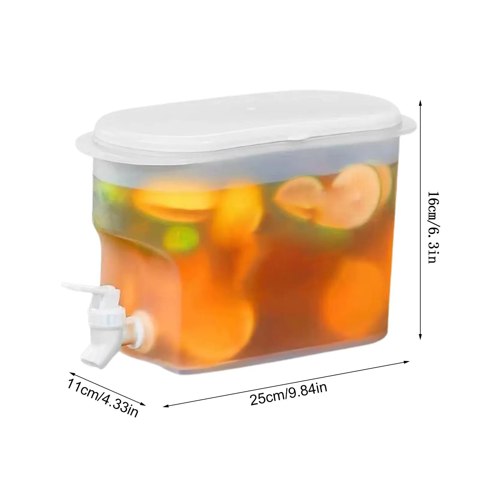 Distributeur de boissons pour réfrigérateur, grande capacité 2,8 L / 5 L, avec robinet 8