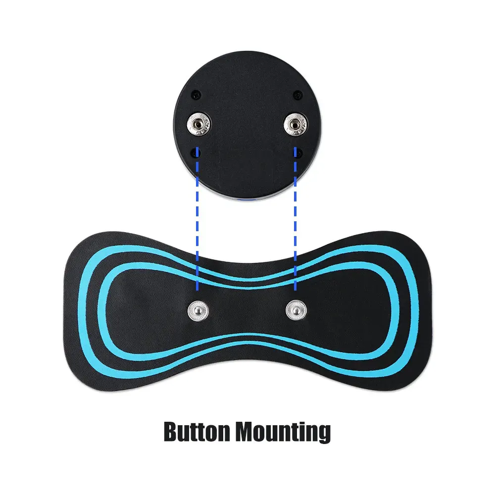 Mini masseur de cou électrique intelligent, rechargeable par USB, masseur d'épaules portable et patch de massage cervical avec plusieurs niveaux réglables 5