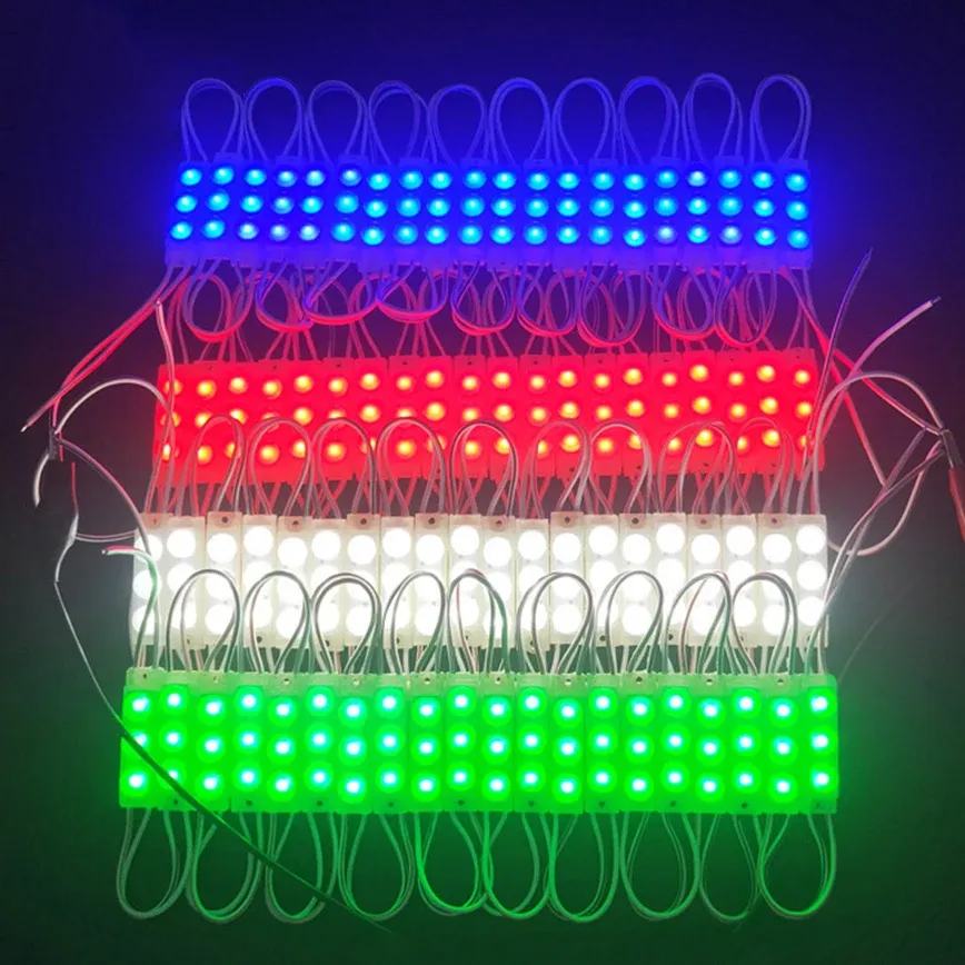 Module LED 2835 étanche à injection, 20 pièces, lumière intérieure et extérieure, DC 12 V, pour rétroéclairage d'enseignes, lettres lumineuses et panneaux publicitaires en boutique 5