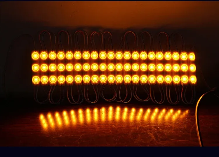 Module LED 2835 étanche à injection, 20 pièces, lumière intérieure et extérieure, DC 12 V, pour rétroéclairage d'enseignes, lettres lumineuses et panneaux publicitaires en boutique 11