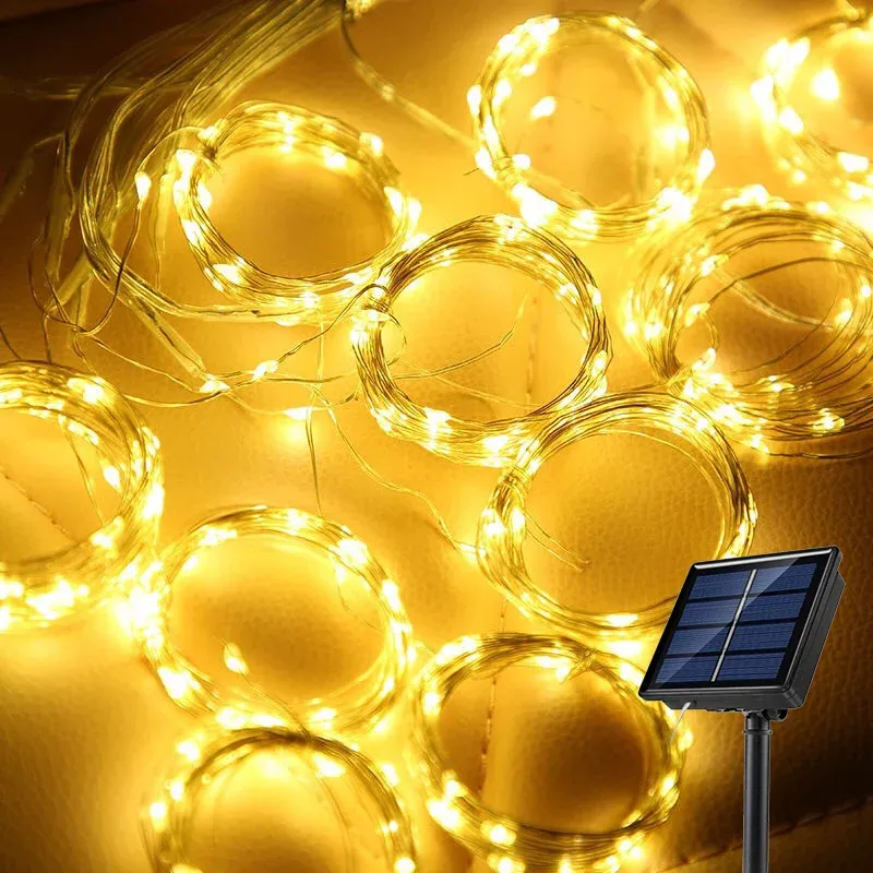 Rideau lumineux LED pour fêtes de jardin