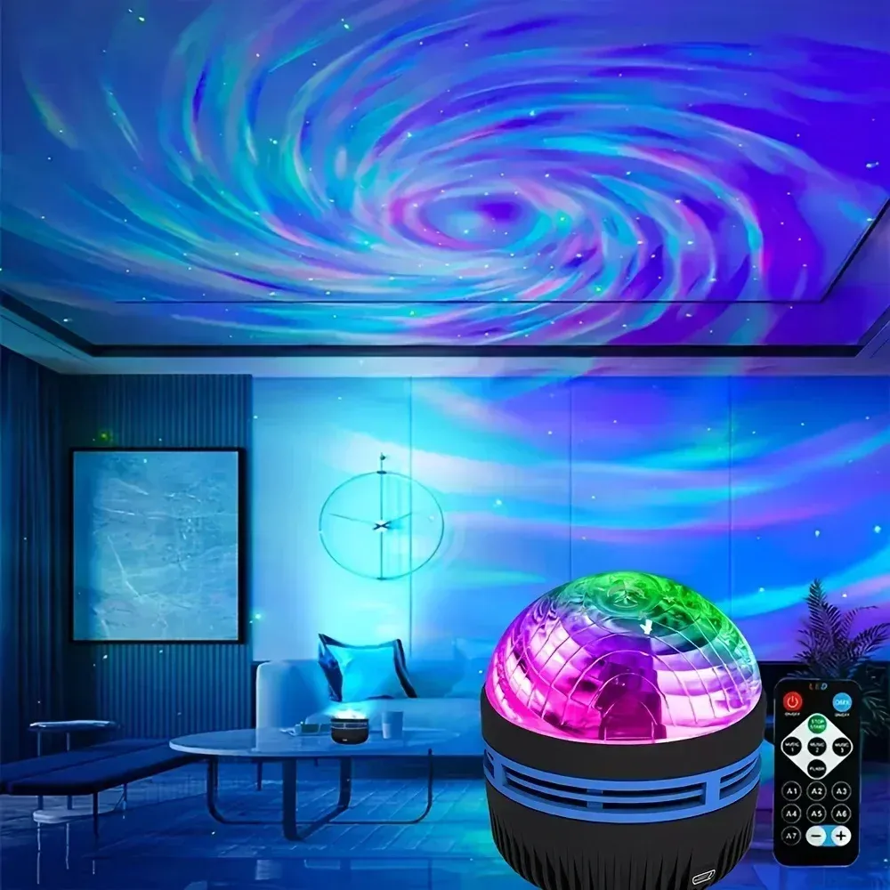 Projecteur Galaxie RGB, mise en valeur