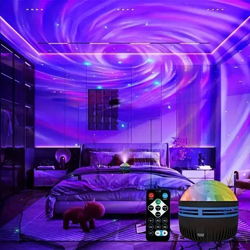 Projecteur Galaxie RGB, effet d'éclairage