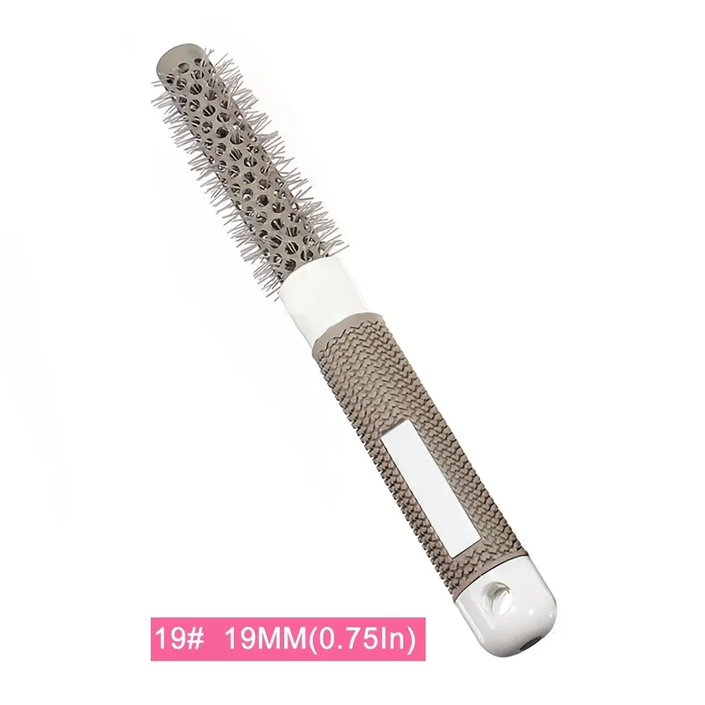 Ensemble de brosses rondes à cheveux, 5 tailles, brosse soufflante pour boucles, peigne volumateur pour cheveux longs, courts, épais ou fins, usage domestique et professionnel 8