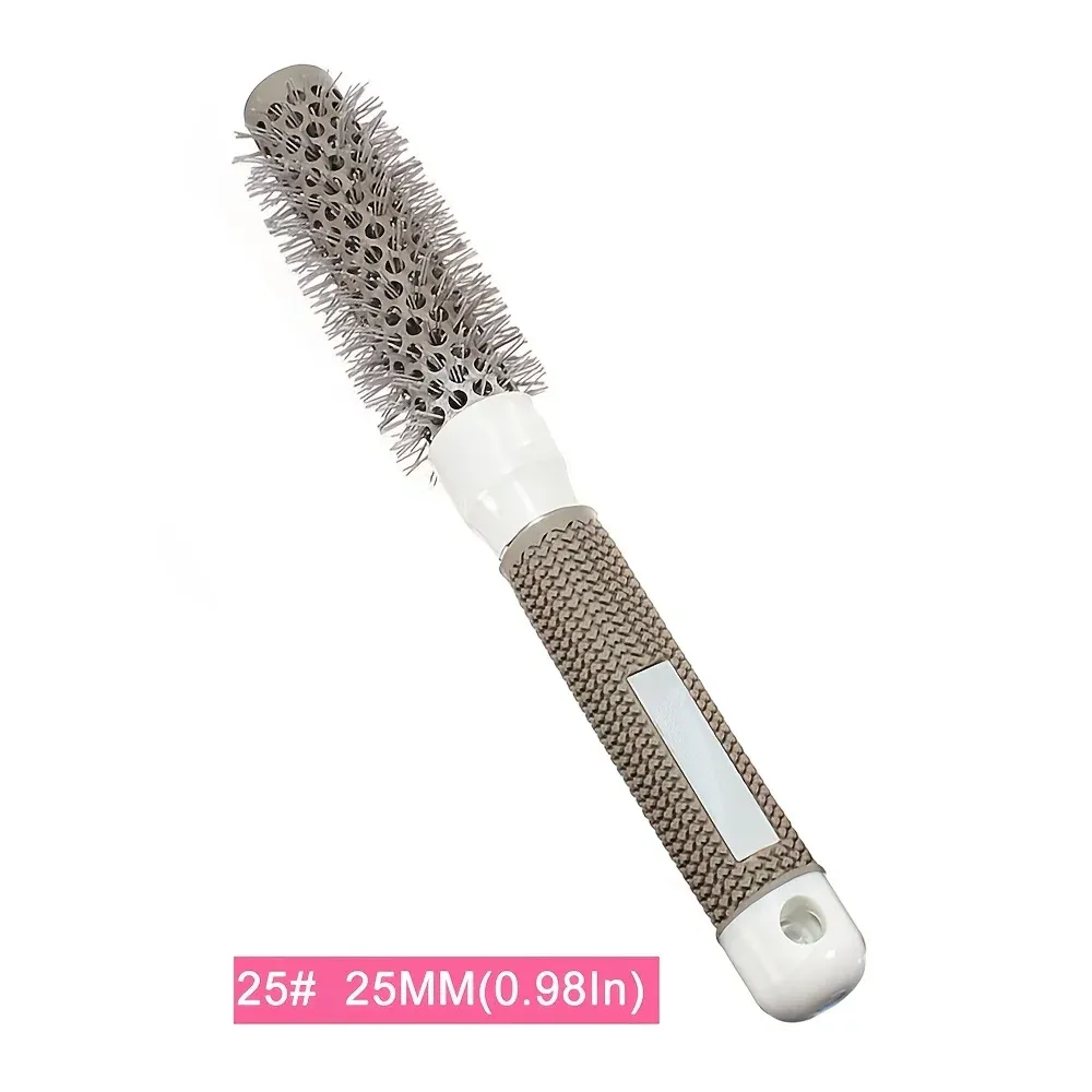 Ensemble de brosses rondes à cheveux, 5 tailles, brosse soufflante pour boucles, peigne volumateur pour cheveux longs, courts, épais ou fins, usage domestique et professionnel 9