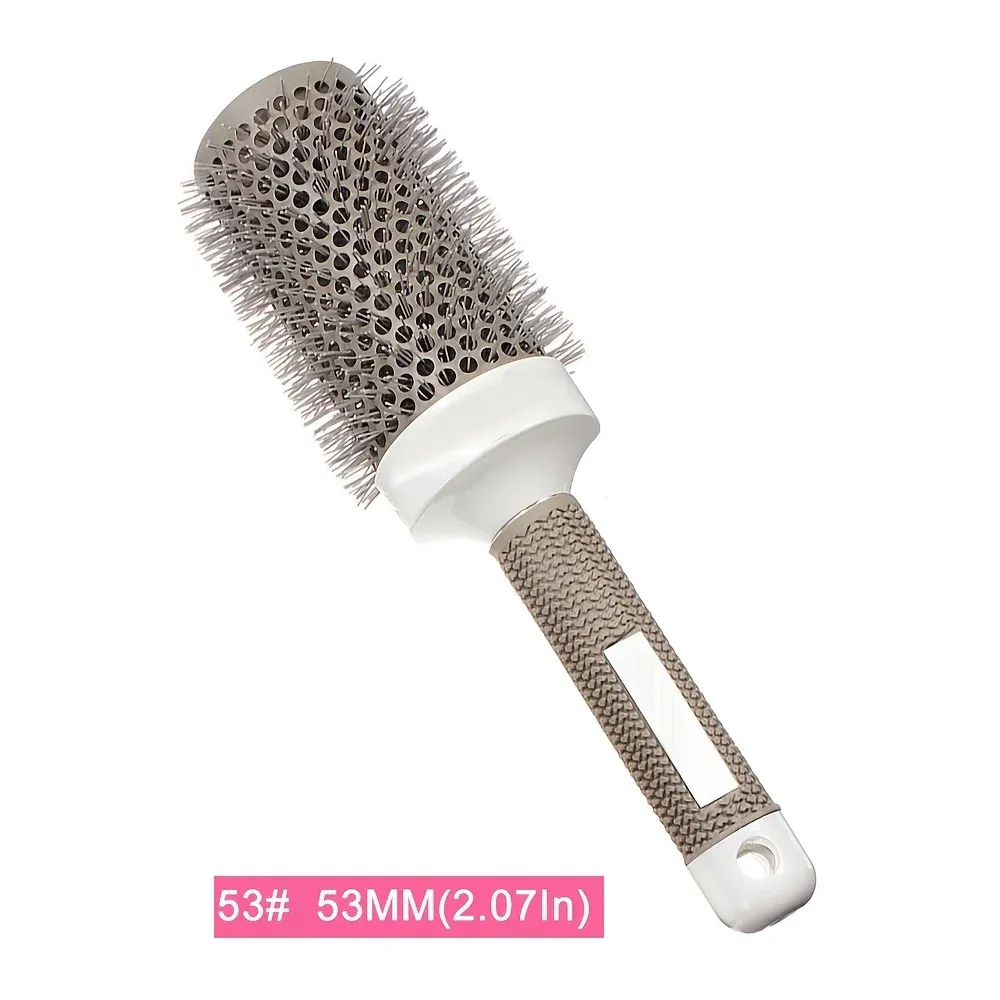 Ensemble de brosses rondes à cheveux, 5 tailles, brosse soufflante pour boucles, peigne volumateur pour cheveux longs, courts, épais ou fins, usage domestique et professionnel 10