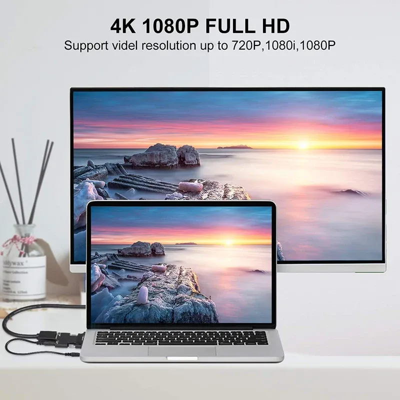 Convertisseur HDMI vers VGA haute définition