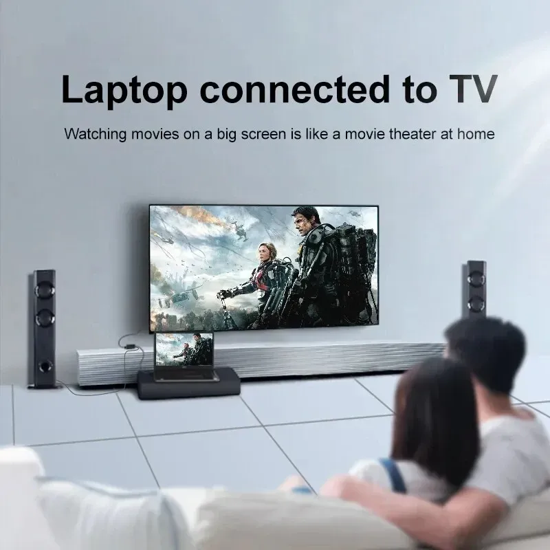 Adaptateur HDMI vers VGA avec câble audio
