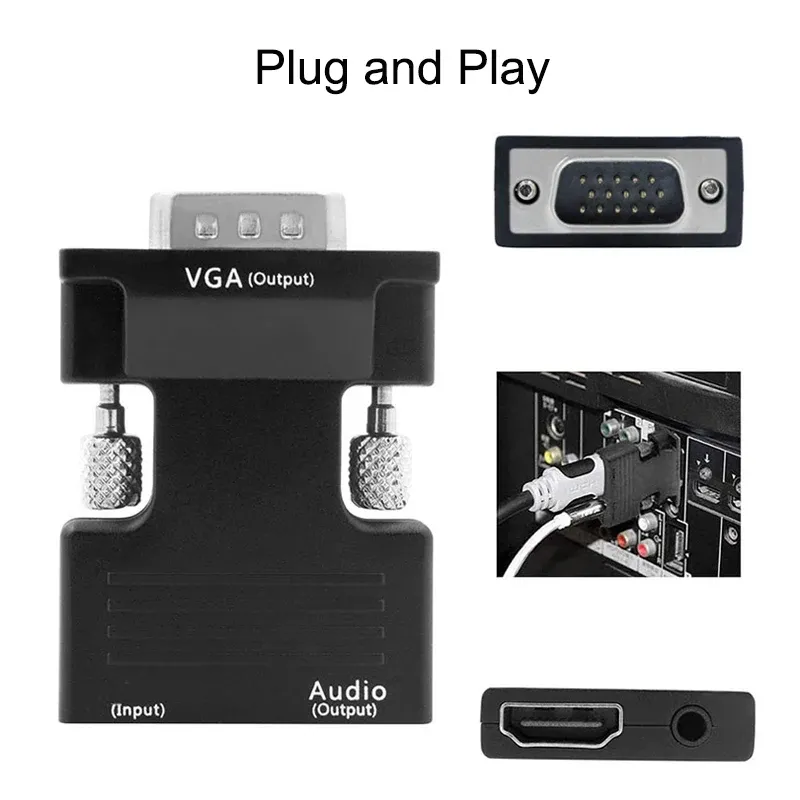 Connexion Plug and Play HDMI vers VGA