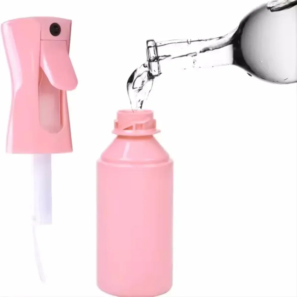 Vaporisateur rechargeable portable 200 ml, pulvérisateur d'eau à brume ultra-fine, atomiseur haute pression pour la coiffure et le nettoyage 5