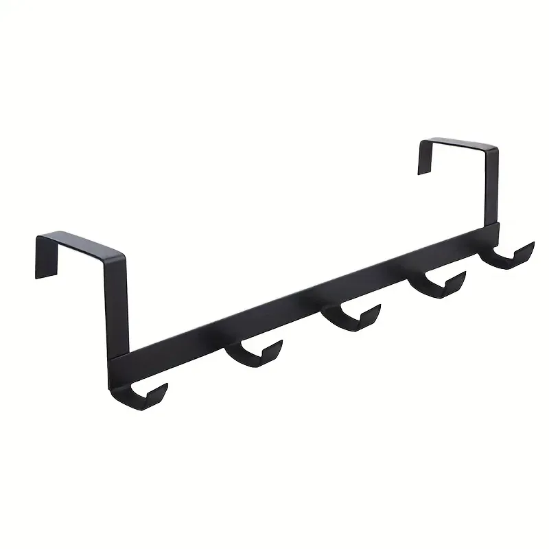 Porte-manteau mural moderne sans perçage, crochet de porte pour chapeaux et sacs, idéal pour salle de bain, cuisine et salon 8