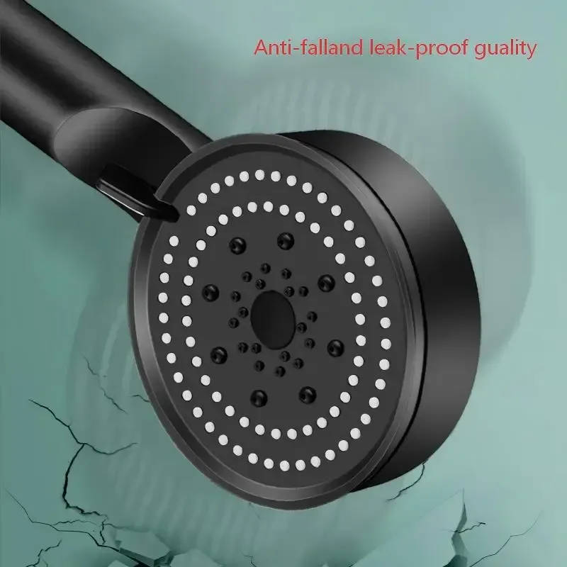 Pommeau de Douche Haute Pression 5 Modes Réglables avec Filtre 4