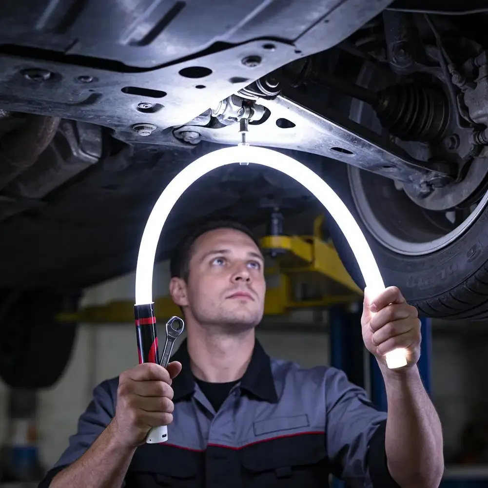 Vue détaillée de la tête lumineuse LED