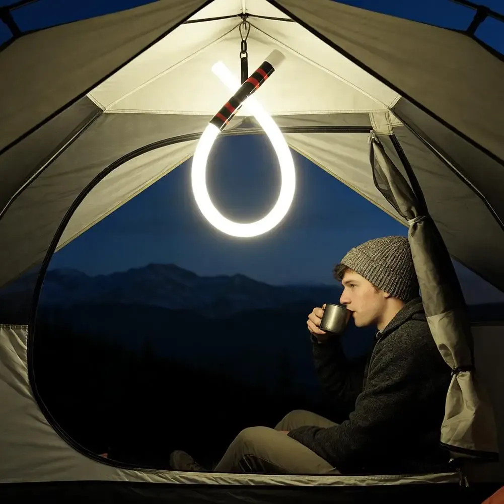 Lampe LED en silicone robuste et étanche