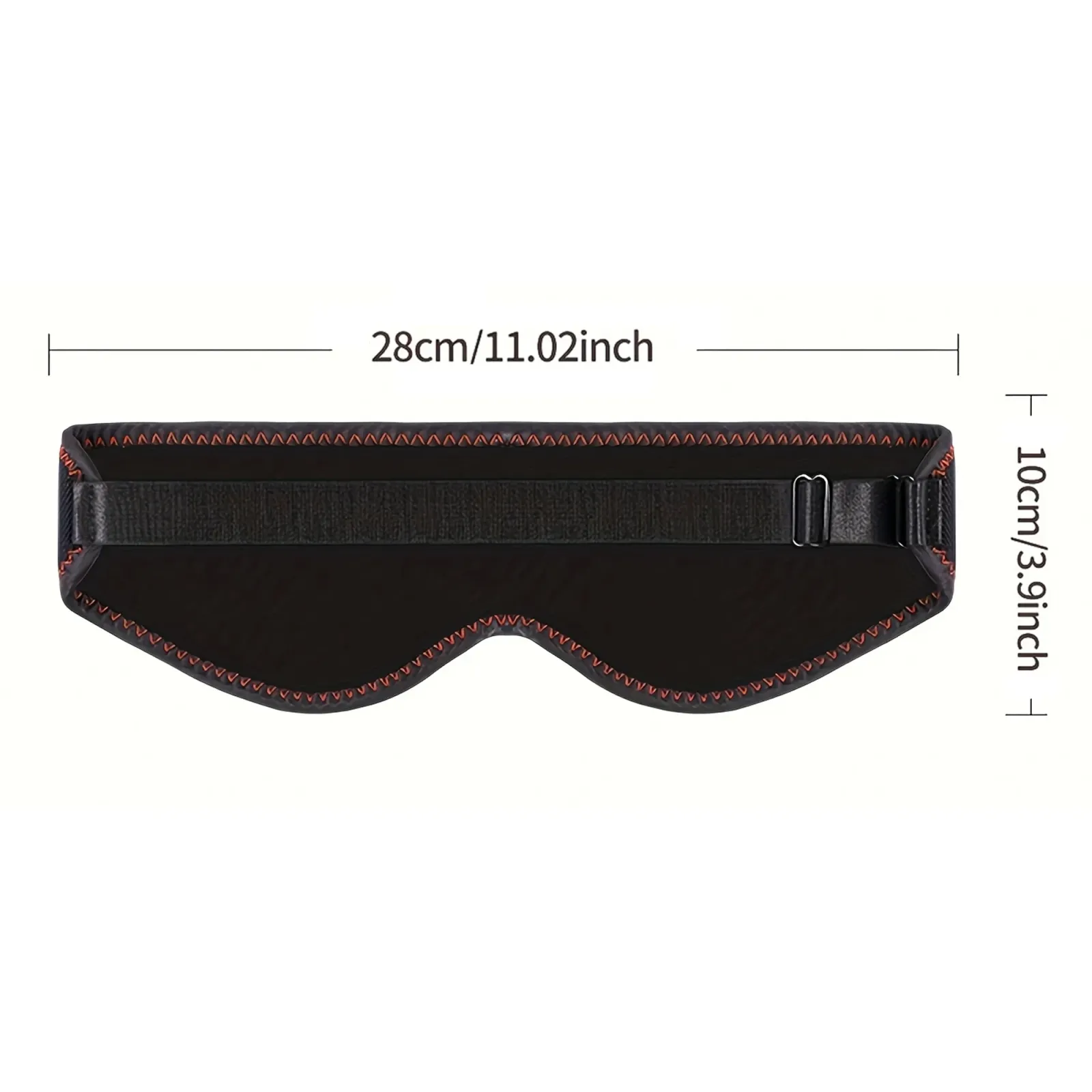 Masque de massage chauffant pour les yeux, vue d'ensemble