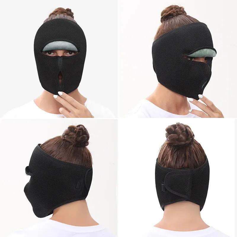 Masque de massage pour les yeux, moment de détente