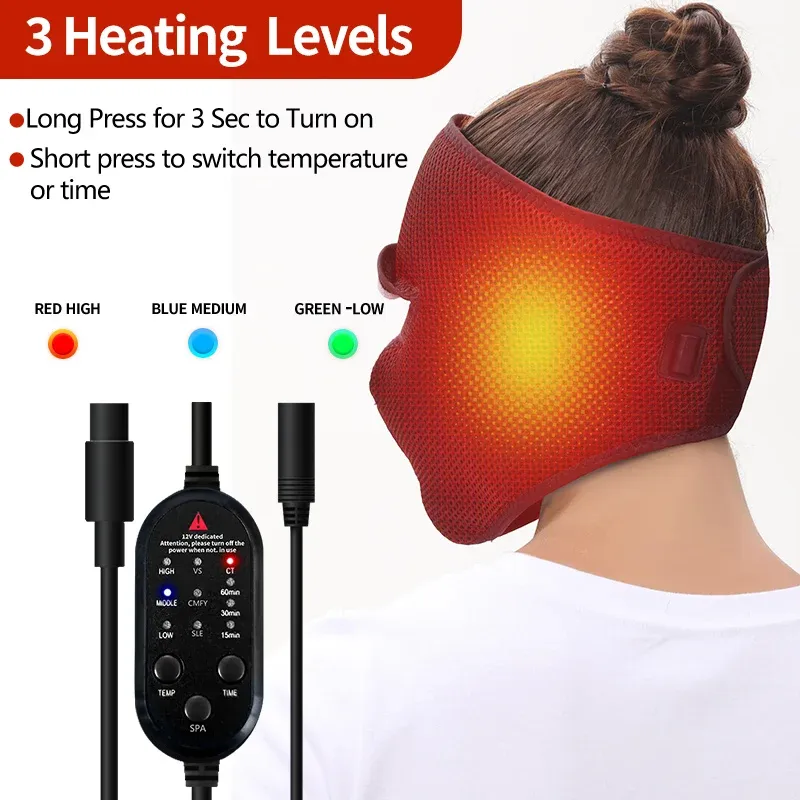 Masque de massage pour les yeux, détail du confort