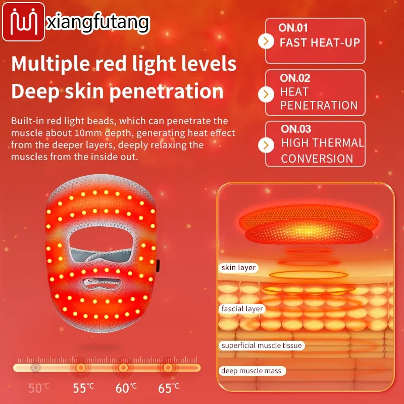 Masque de massage pour les yeux, légèreté et douceur