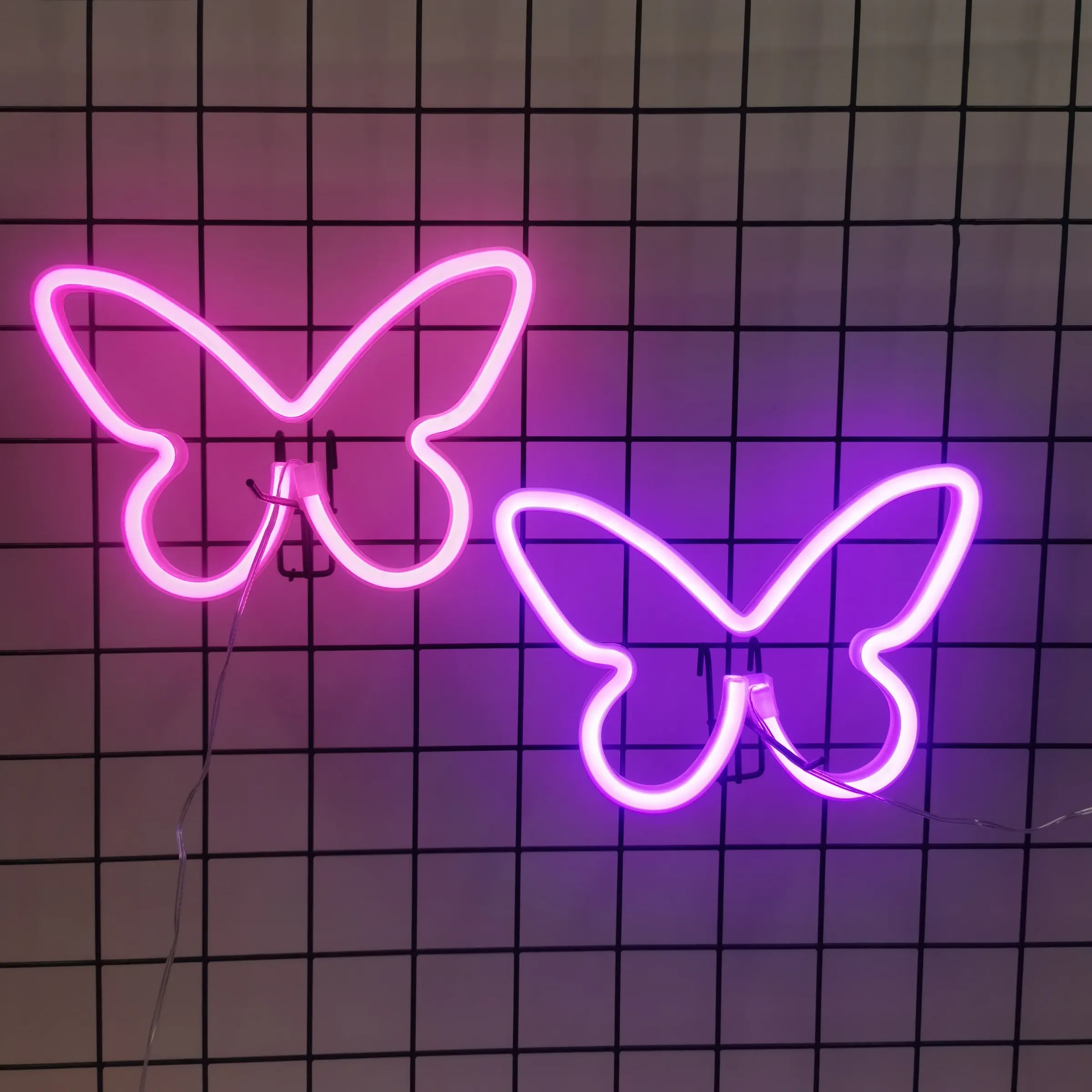Enseigne néon LED avec alimentation USB/batterie, décoration murale pour bar, chambre, salle de jeux et mariage, idéale comme cadeau de Noël, éclairage personnalisable 2
