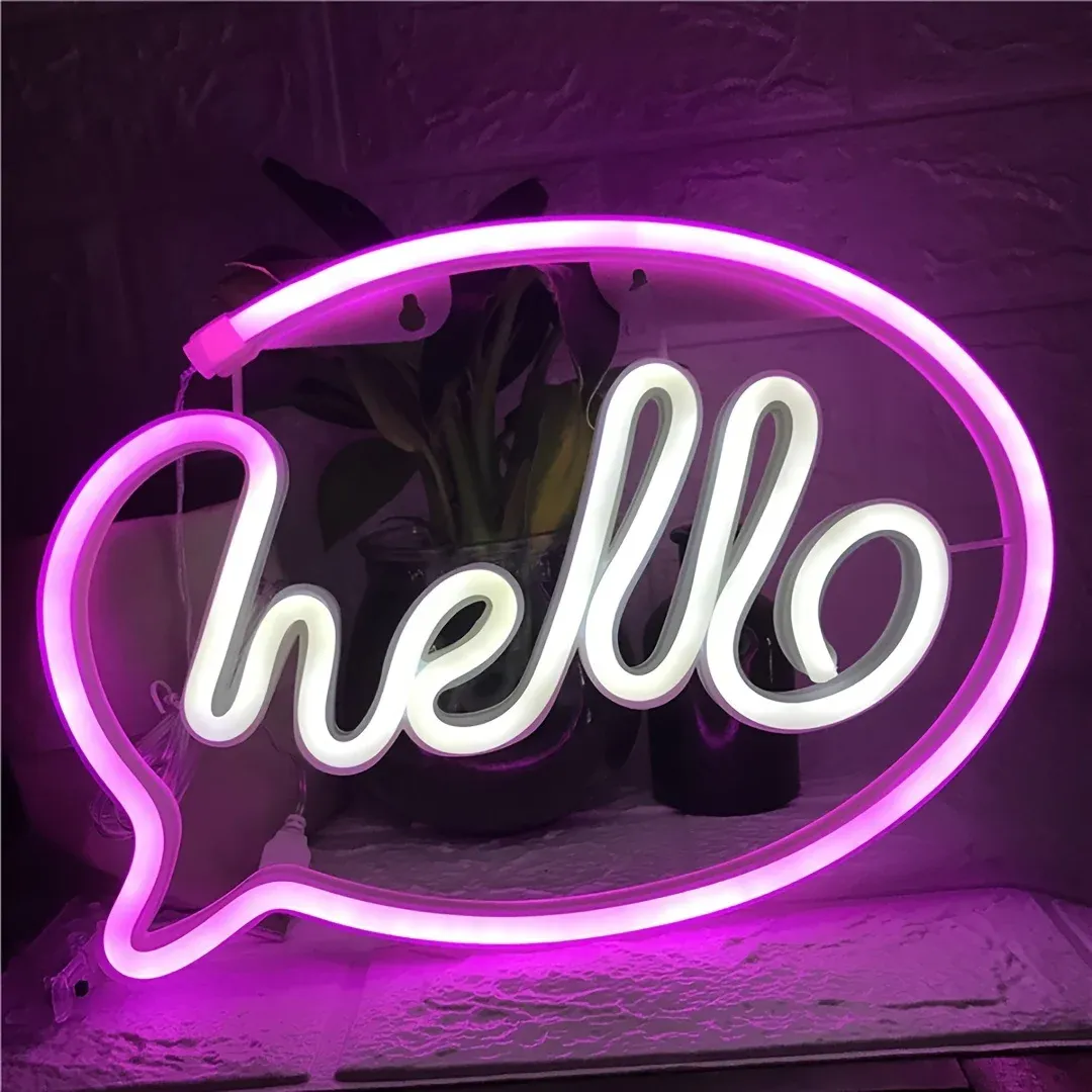 Enseigne néon LED avec alimentation USB/batterie, décoration murale pour bar, chambre, salle de jeux et mariage, idéale comme cadeau de Noël, éclairage personnalisable 6