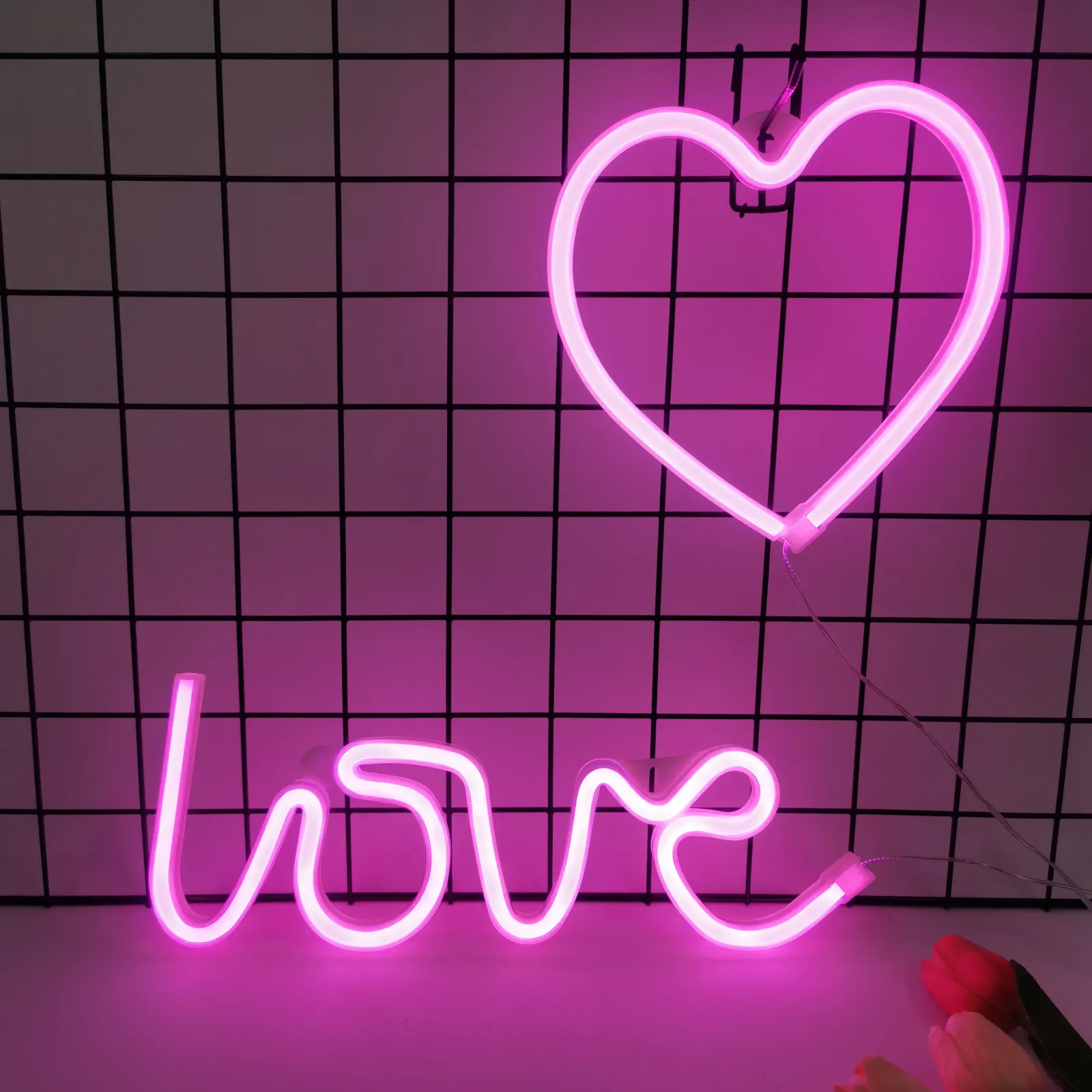 Enseigne néon LED décorative murale