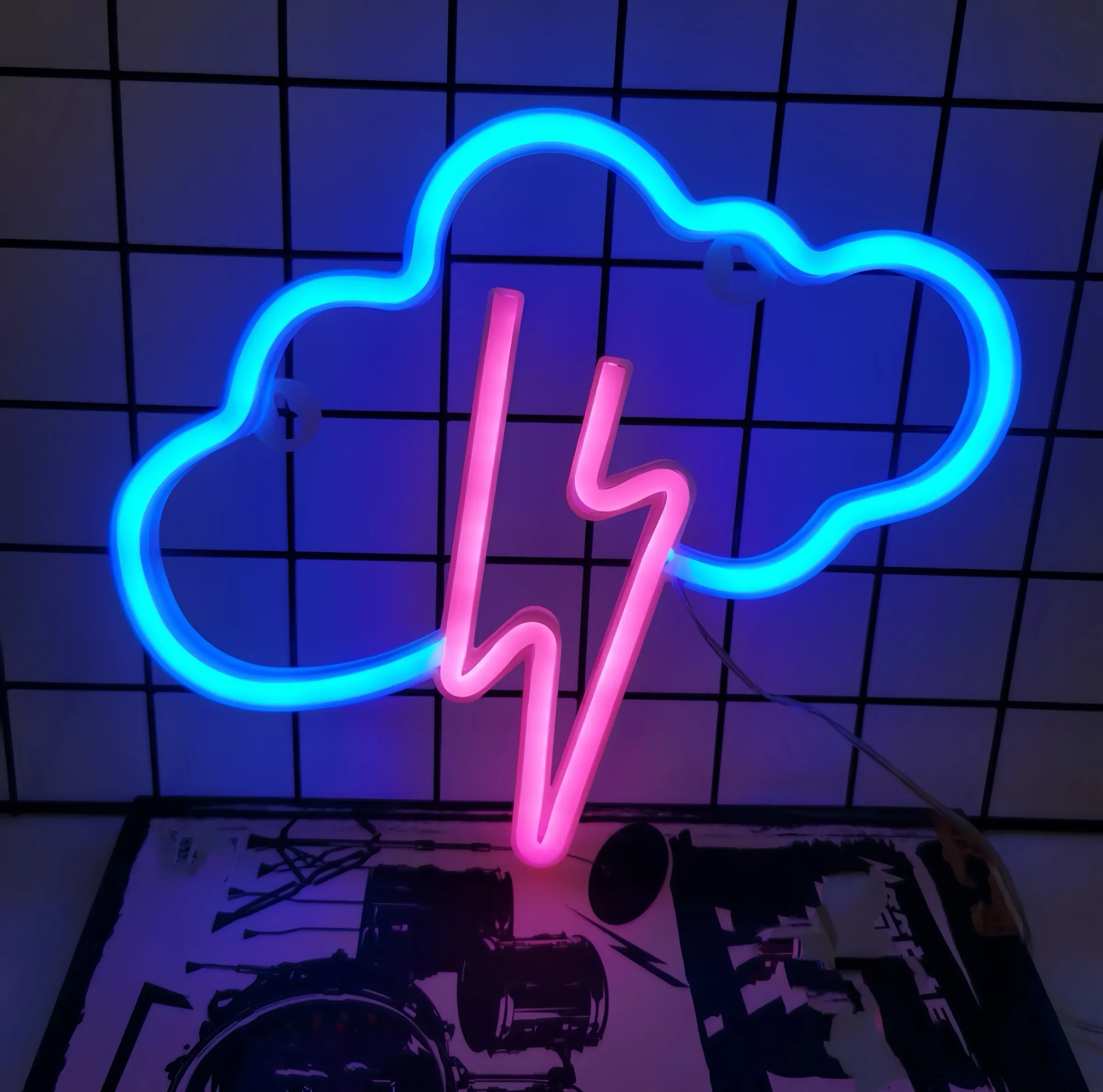 Enseigne néon LED avec alimentation USB/batterie, décoration murale pour bar, chambre, salle de jeux et mariage, idéale comme cadeau de Noël, éclairage personnalisable 29