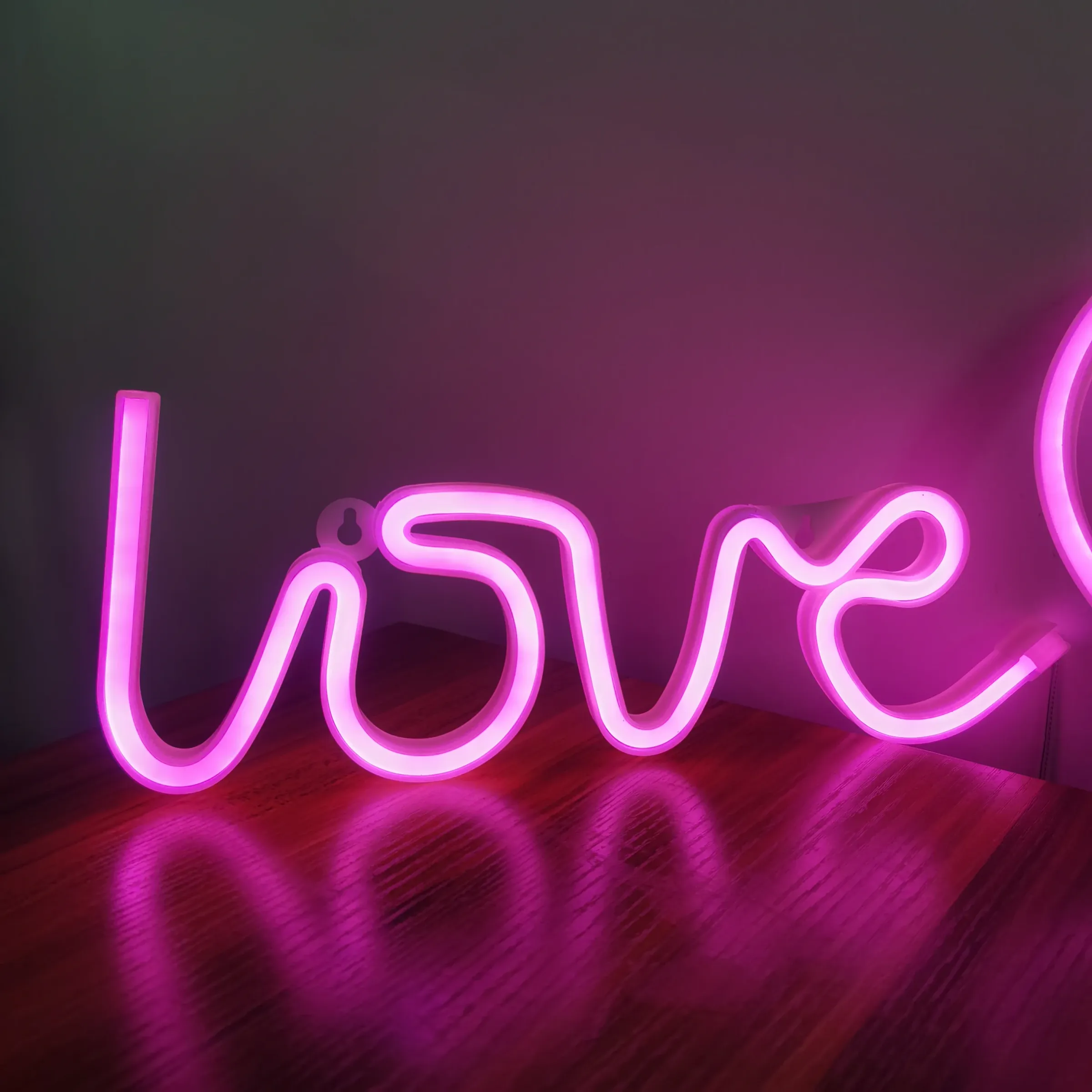 Enseigne néon LED avec alimentation USB/batterie, décoration murale pour bar, chambre, salle de jeux et mariage, idéale comme cadeau de Noël, éclairage personnalisable 14