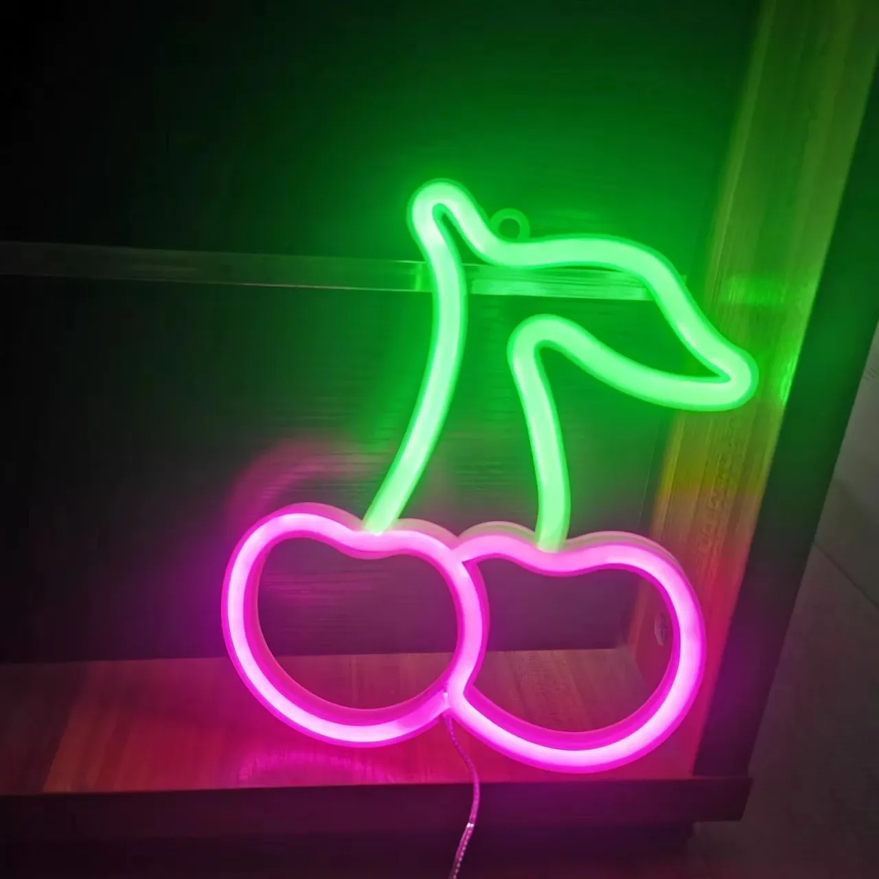 Enseigne néon LED avec alimentation USB/batterie, décoration murale pour bar, chambre, salle de jeux et mariage, idéale comme cadeau de Noël, éclairage personnalisable 10