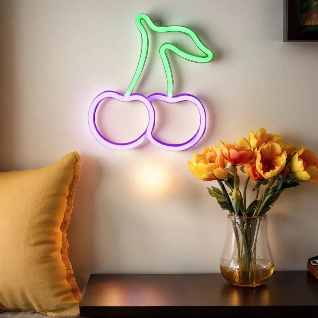 Enseigne néon LED avec alimentation USB/batterie, décoration murale pour bar, chambre, salle de jeux et mariage, idéale comme cadeau de Noël, éclairage personnalisable 22