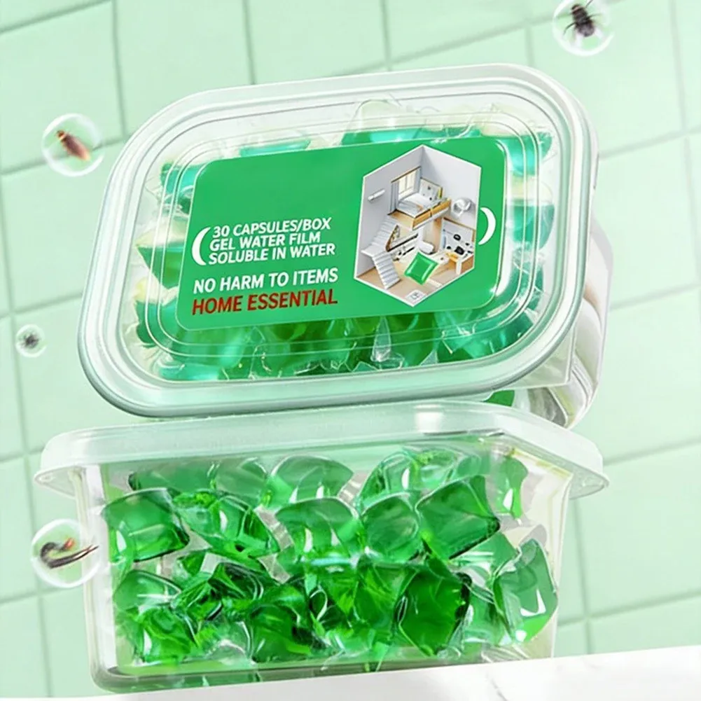 Gel désodorisant et nettoyant pour canalisations, parfumé et soluble dans l'eau, pour éviers, siphons, cuisine et salle de bain 5