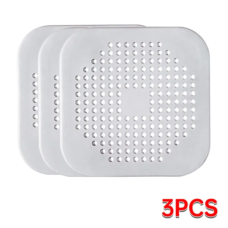 Filtre à cheveux en silicone pour douche, évier et baignoire 7
