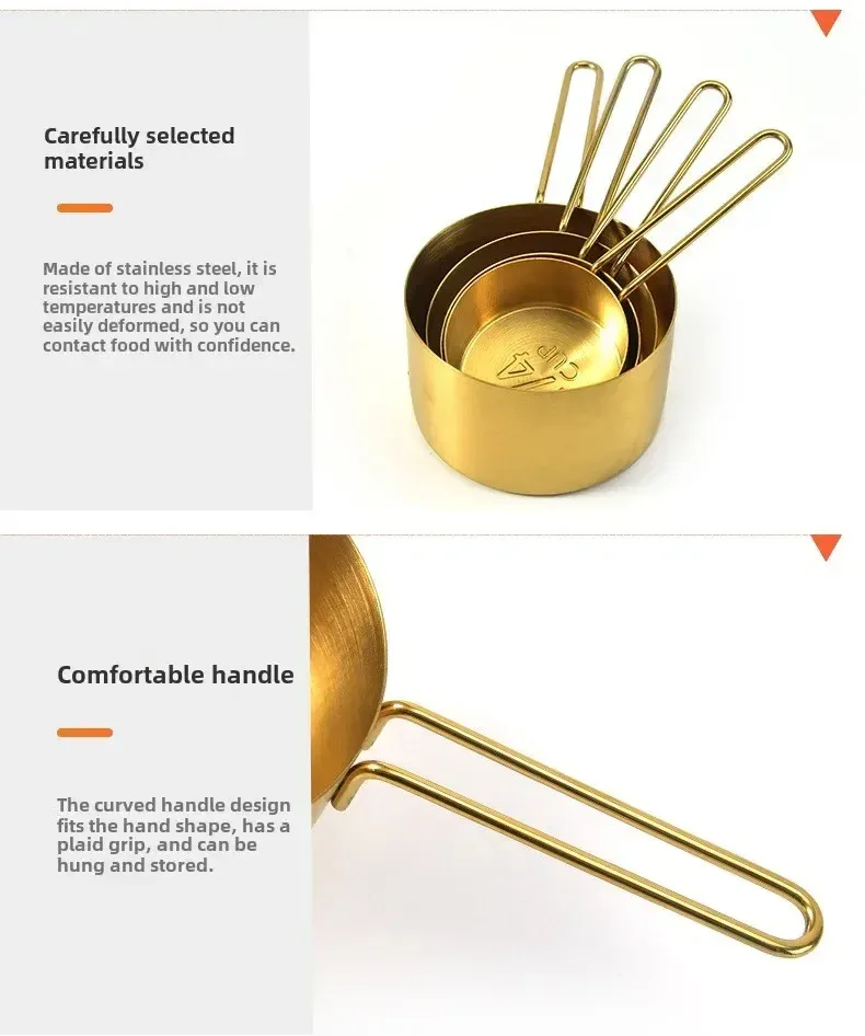 Cuillères de mesure en acier inoxydable