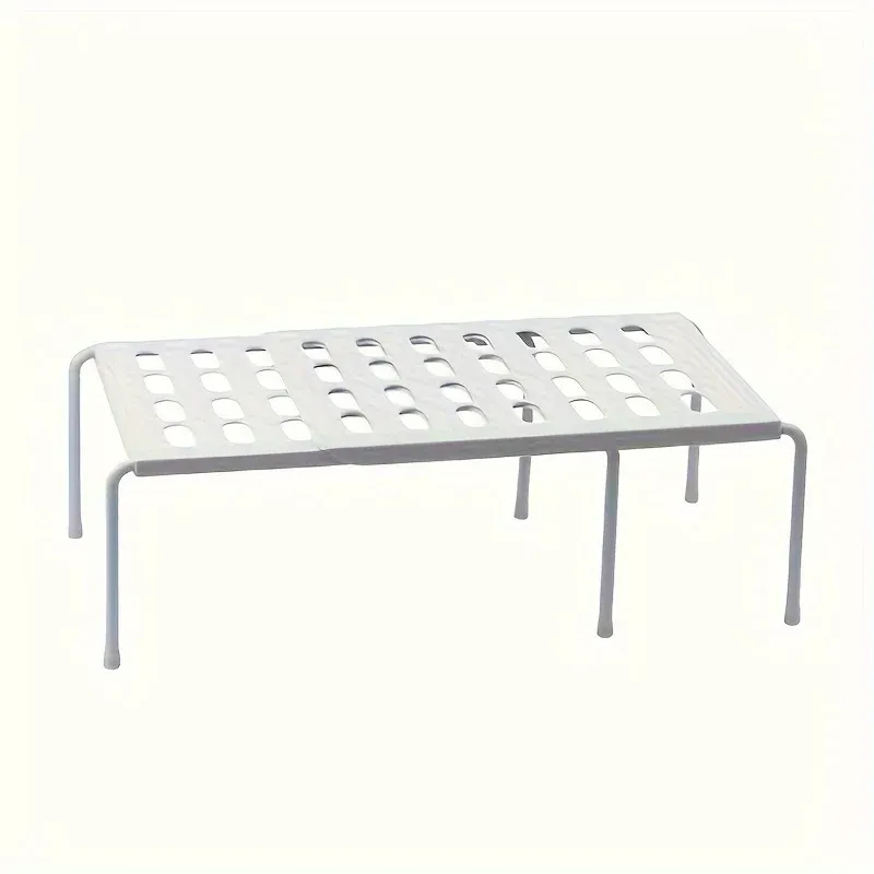 Étagère à chaussures réglable en plastique à plusieurs niveaux, gain de place pour baskets et pantoufles, idéale pour placard ou dortoir, coloris blanc ou gris, design moderne 8