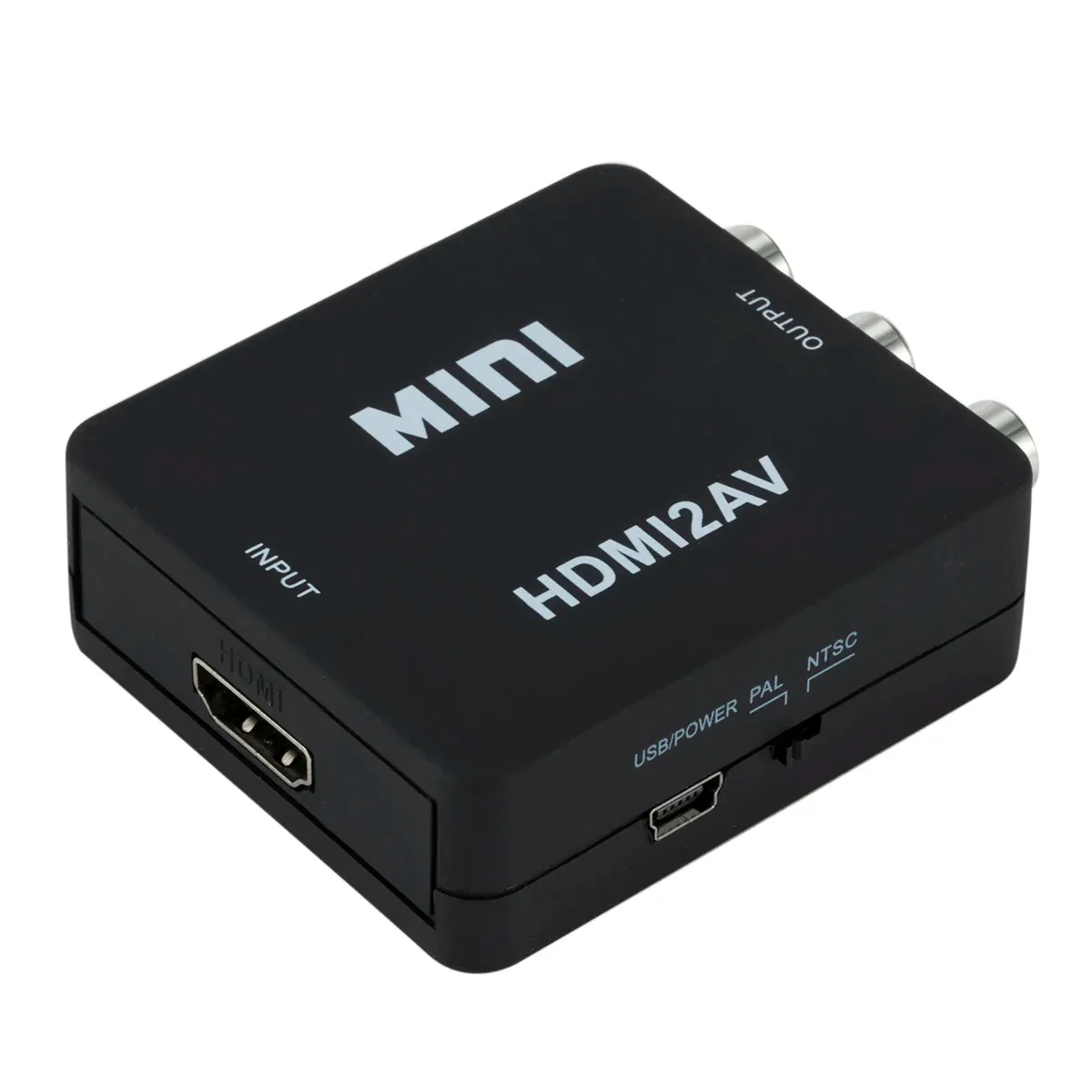 Grwibeou convertisseur HDMI vers AV, design compact