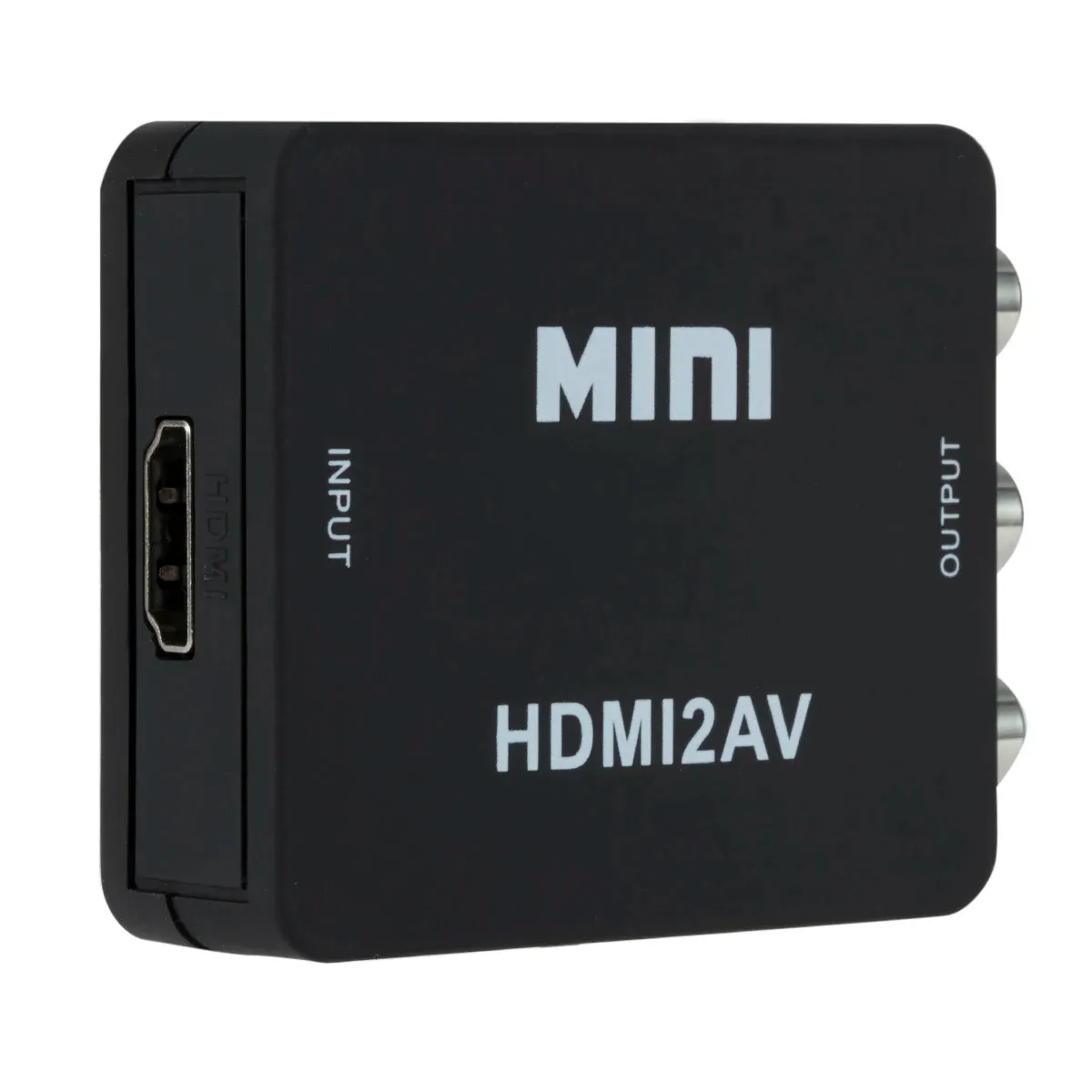 Grwibeou convertisseur HDMI vers AV, détail des connexions