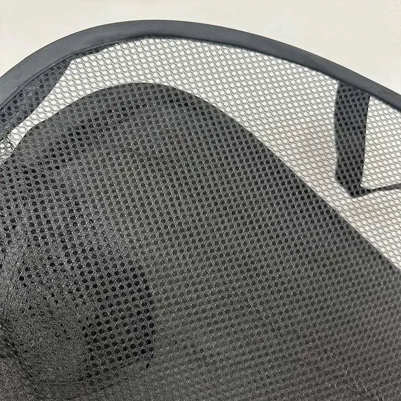 Sac à linge pliable en maille extra large avec poignées, panier à linge sale pour chambre et salle de bain, organisateur de rangement 6