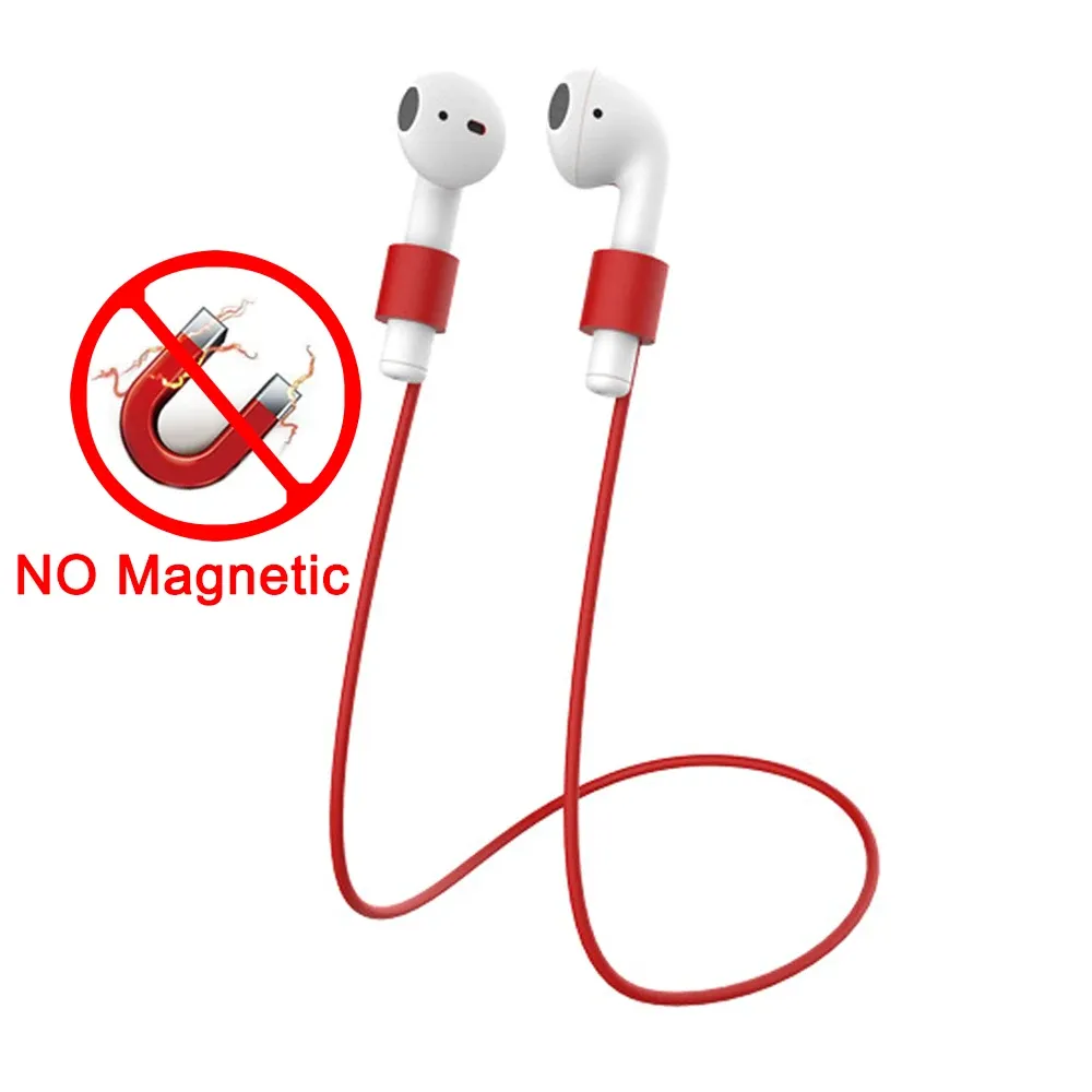 Cordon magnétique antiperte en silicone souple pour AirPods 1, 2, 3 et AirPods Pro 11