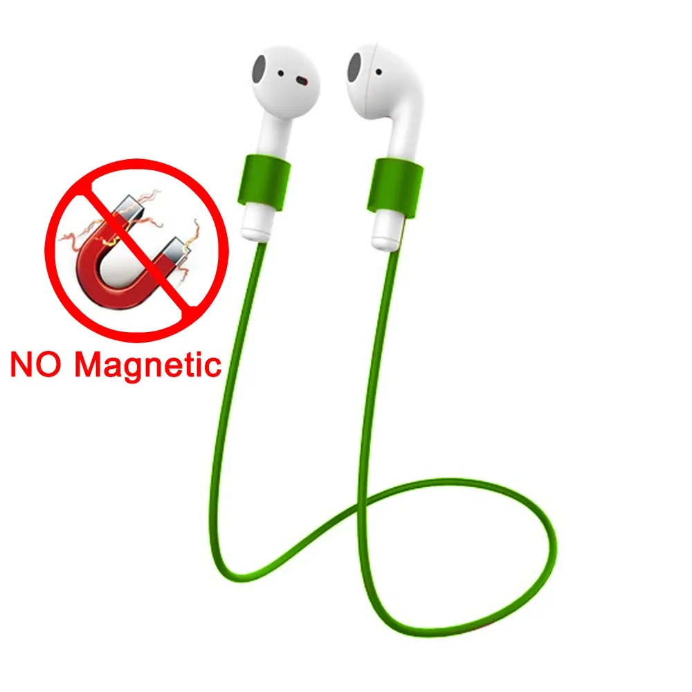 Cordon magnétique antiperte en silicone souple pour AirPods 1, 2, 3 et AirPods Pro 10