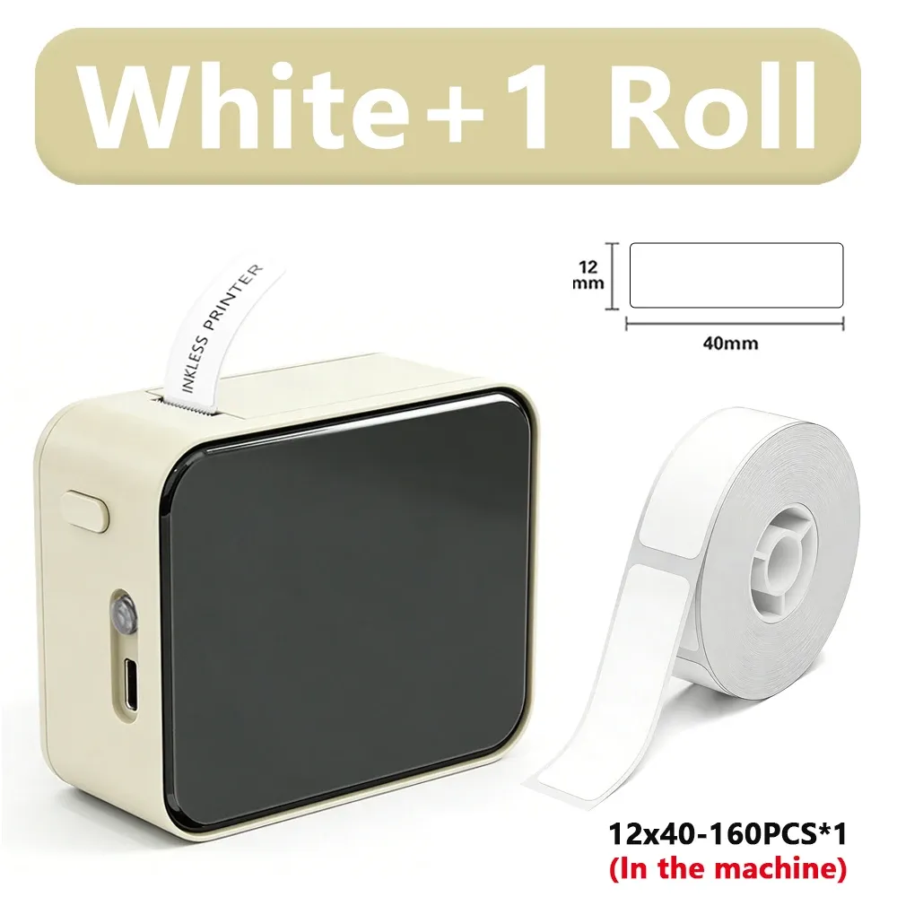Marklife P15 Imprimante d'étiquettes thermique sans fil Bluetooth, étiqueteuse portable 13