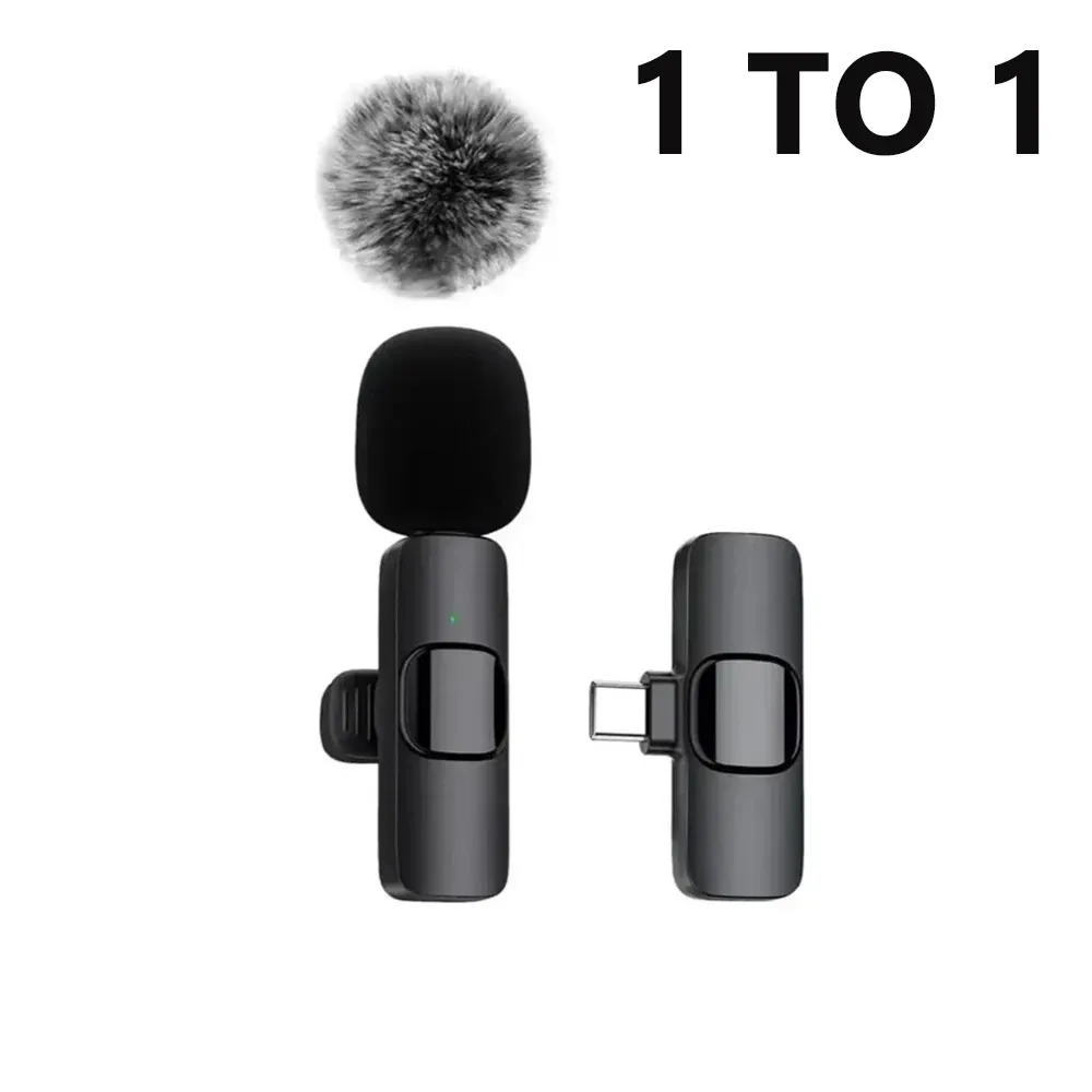 Microphone cravate sans fil 2,4 GHz avec réduction du bruit pour enregistrement audio-vidéo, compatible iPhone, iPad, Android, Xiaomi et Samsung, idéal pour le streaming et les jeux 11