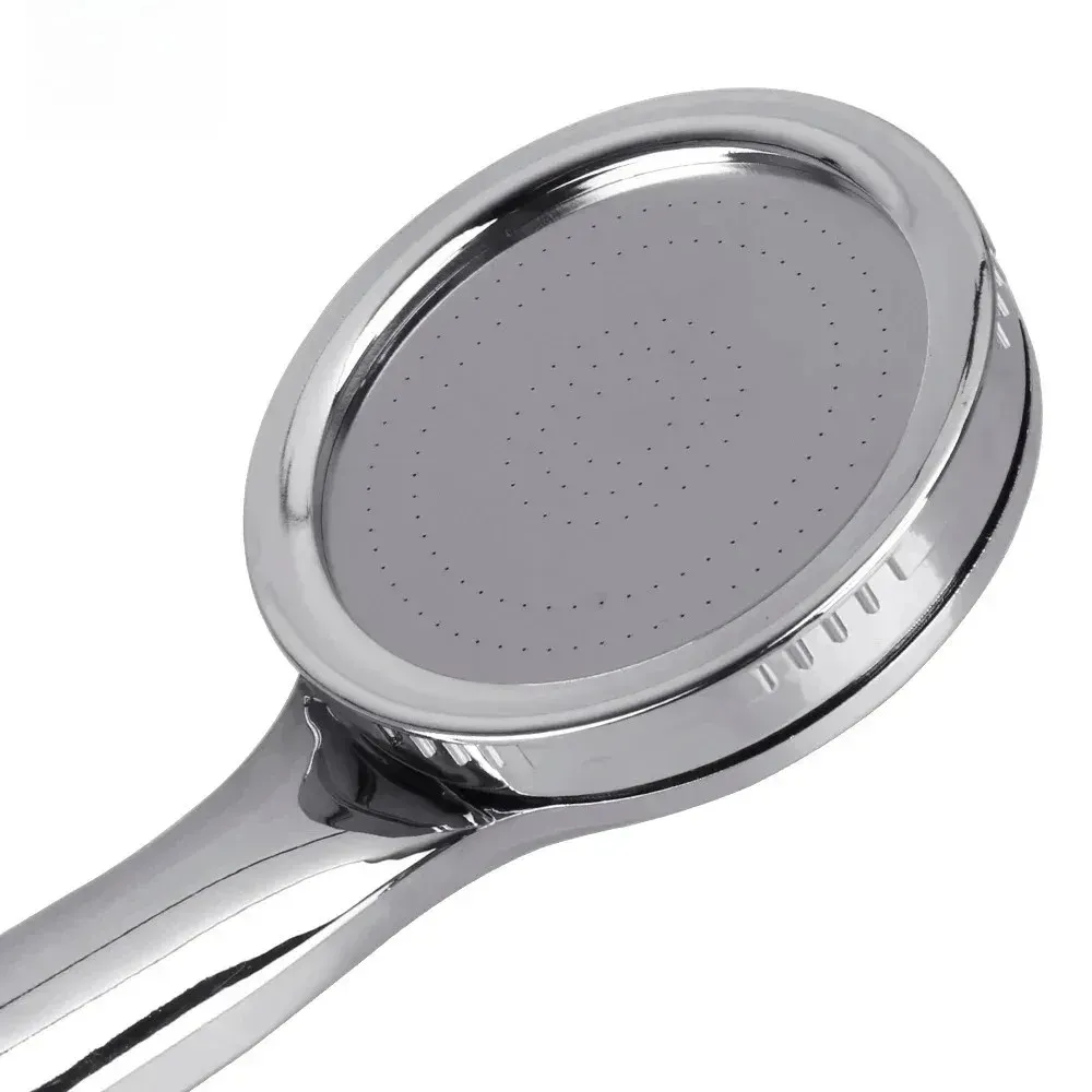 Pommeau de douche haute pression économiseur d'eau, effet pluie, chromé 4
