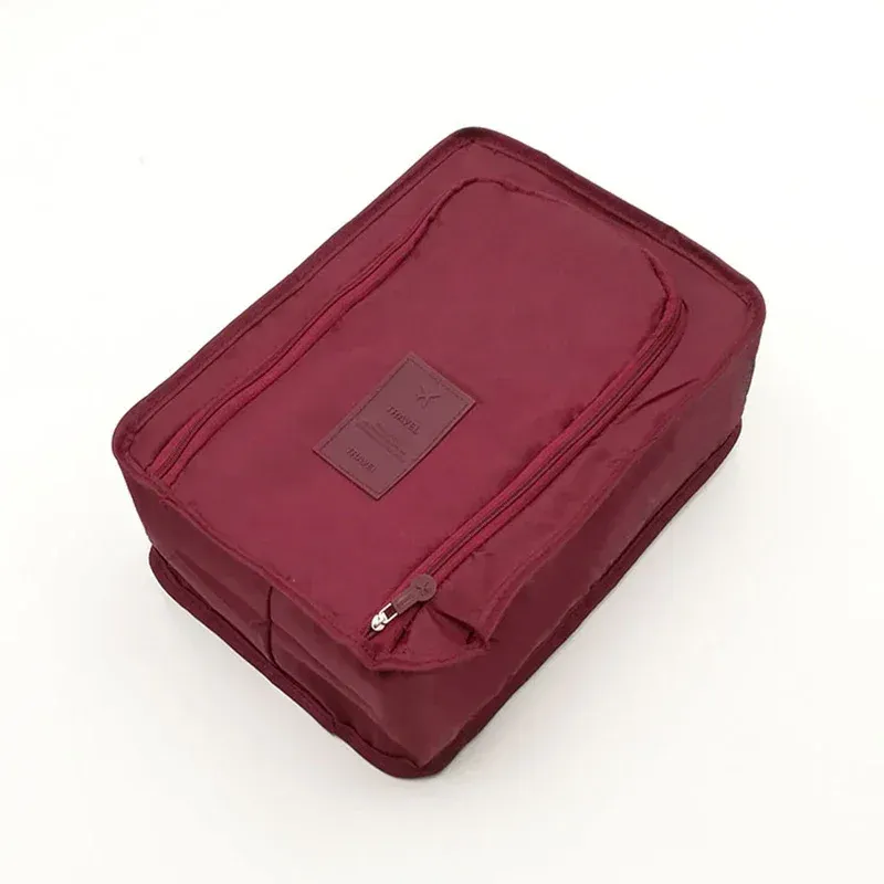 Sacs à chaussures de voyage portables, lot de 3, étanches, pliables, grande capacité, organisateur multifonction 8