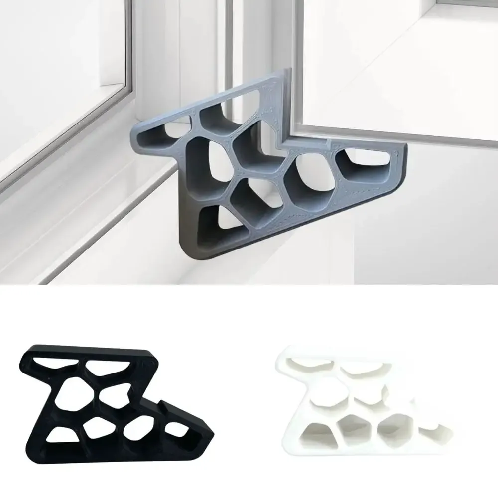 Butoir de porte robuste multi-usage, cale de porte 3D antidérapante, installation facile, arrêt de fenêtre, portes-fenêtres 4