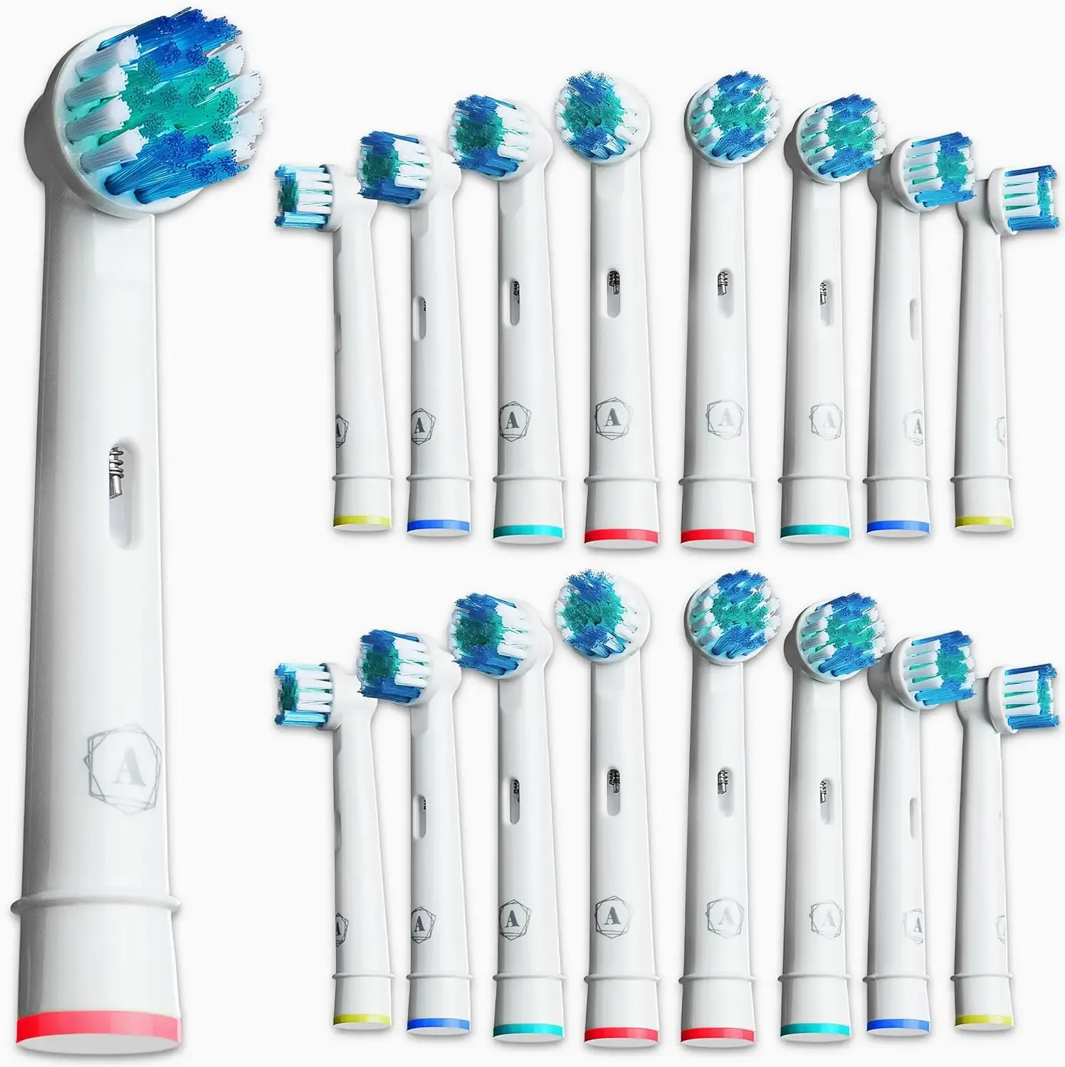 Têtes de brosse de rechange pour brosse à dents électrique Oral-B Braun, compatibles séries 3000, 5000, 7000, 8000, 9600 et Pro 1000 - Image 1