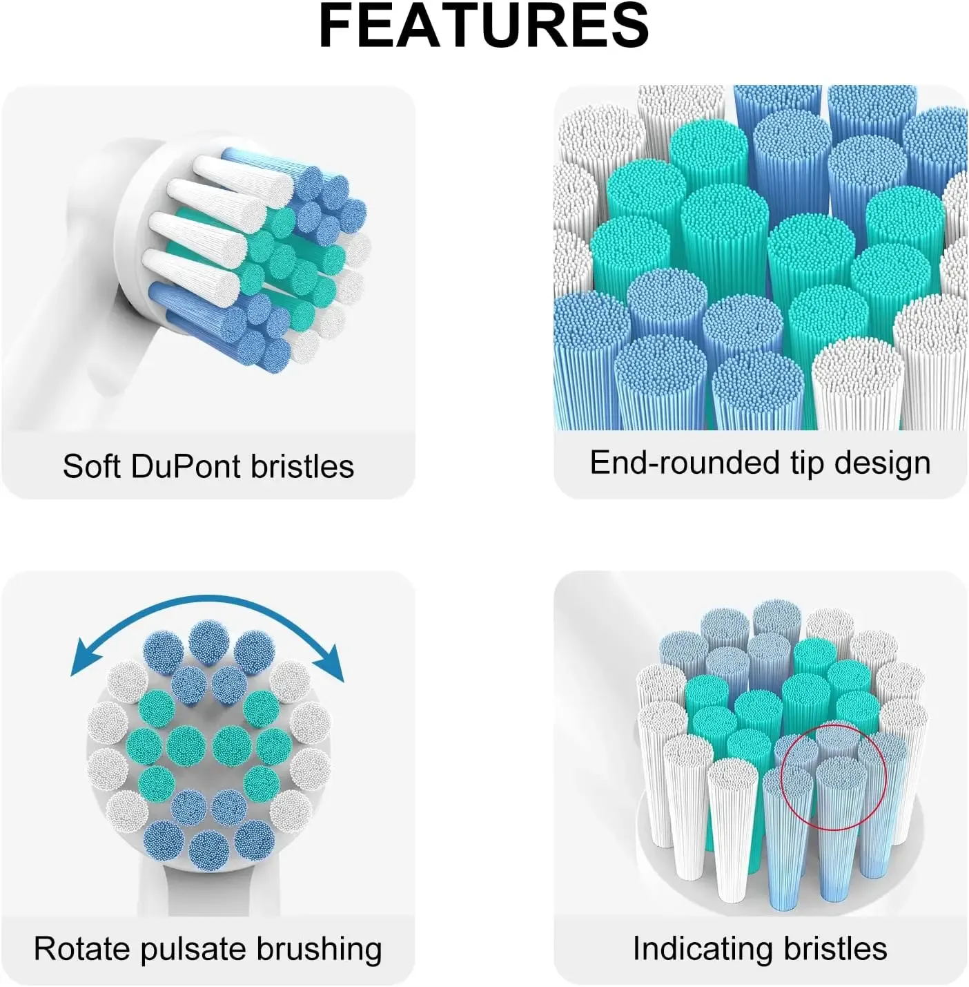 Finition et design des têtes de brosse